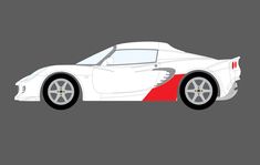 Lotus Elise S3 rear qtr CLEAR Stone Chip guard Protection Decals foils film