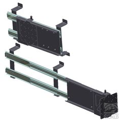 MOR//ryde TV40-001H MOR//ryde TV Base Mount Slide-Out//Swivel w// 7/" Extension