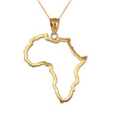 LA BLINGZ 10K Yellow Gold Eye of Providence Illuminati Charm Necklace