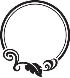 Download circle | Circle Border Vinyl Decal | Borders & Frames ...