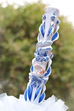 Lumanare De Nunta Sculptata Ln 612 D 36cm X 90cm Lumanari De