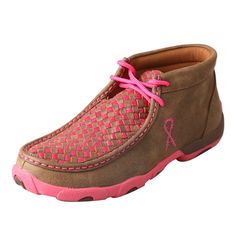 Roper Women/'s Coral Blue Tan Southwest Johnnie Slip On Driving Moc SALE