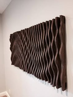 Large Wooden Wall Art Parametric Sculpture Wood Modern Abstract Large Wooden Wall Art Parametric Sculpture Wood Modern Abstract