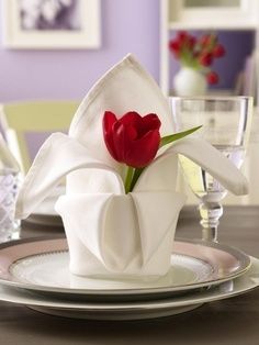 The 109 Best Wedding Napkin Ideas Images On Pinterest Dream Fold Napkins And Create A Creative Table Decoration For Easter Diy Decorations Kenya Weddings