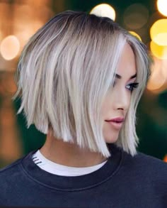 Short Hair, Short Bobs, Hair Ideas, Modern Bob Haircut