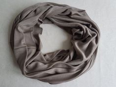 Schlupfschal Rundschal Damen Schal Baumwolle Fleece Handarbeit neu