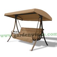 Hampton Bay 3 Person Futon Patio Swing Patios And 3 Person Charm Swing Replacement Canopy S05294