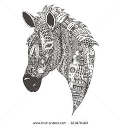 Giraffe Colouring Pages For Adults