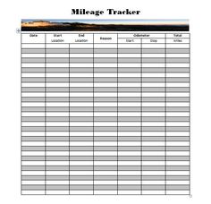 mileage log template 28 mileage log pinterest logs and template
