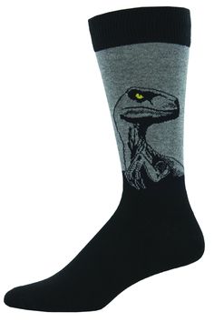 Mismatched Friends T-Rex and Triceratops Dinos Kids Dinosaur Gripper Socks