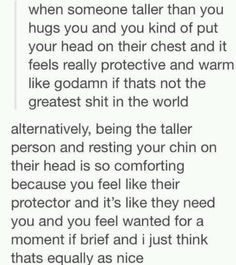 Advantages of having a tall boyfriend