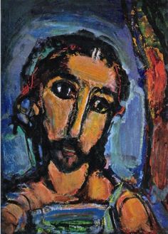 1954 Vintage Full Color Art Plate /"THE WISE PIERROT/" GEORGES ROUAULT Lithograph