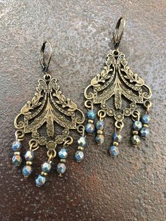 Spiral Jewelry Pastel colours earrings Boho jewelry Floral jews Wire work jewelry Long Earrings Chandelier earrings Chic gifts
