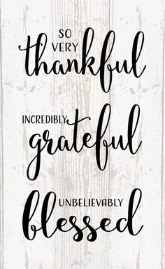 thankful grateful blessed free print crafty creations pinterest