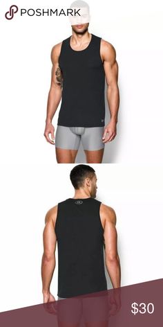 Under Armour Mens Core Tank Undershirt 2-Pack Under Armour Apparel 1272396