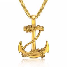 Punk Titanium Steel Egyptian Gold Eye of Horus Amulet Pendant Necklace for Men Boys 27 inch Chain Punk Titanium Steel Egyptian Gold Eye of Horus Amulet Pendant Necklace for Men Boys 27 inch Chain
