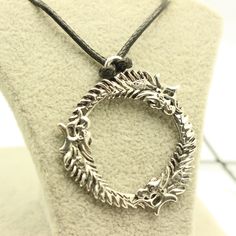 A touch of taste Titanium Steel Punk Mens Necklace Destroyed Quake Pendant Color : 2