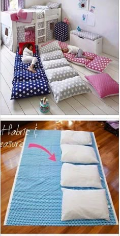 Child's Room, Diy Home Décor, Bed Pillows, Playroom