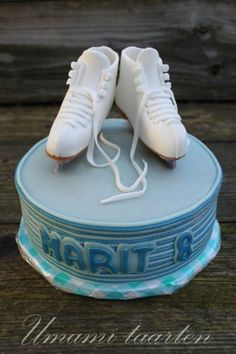 Patin à glace avec patins Mix stand up Premium Carte Gâteau Toppers