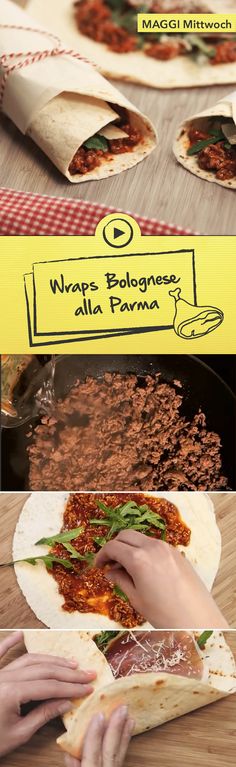 89 best fingerfood images on pinterest finger foods finger food unsere wraps bolognese alla parma eignen sich perfekt als fingerfood fur die nachste party kostlich