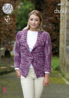 King Cole Pattern 4925 Men/'s Sweater And Jacket