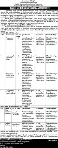 Punjab Public Service Commission PPSC Jobs 2018 In Lahore For - logistics coordinator job description Punjab Public Service Commission PPSC Jobs 2018 In Lahore For - logistics coordinator job description