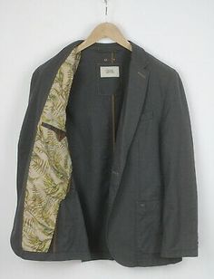 Alfani NEW Gray Mens Size Large L Two Button Stretch Sport Blazer $139 007