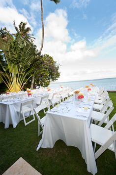 great formal dinner atlanta rental white resin chair table