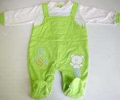 Mamas /& Papas Henley Stripe All in One Tutina Bimbo