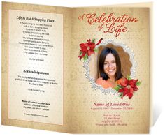 214 best creative memorials with funeral program templates images