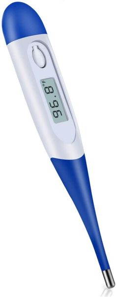 2Packs Medical Baby Adult Thermometer Digital LCD Oral Thermometer,Mouth Temperature Measurement Thermometer,Precision Fever Test Timing Armpit Thermometer Clinical Thermometer,Soft Head,Glass Safe