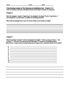 Huck finn essay topics