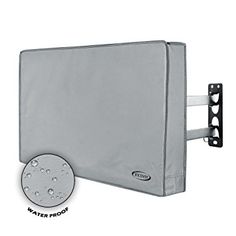 Outdoor TV Cover 22-24 inch Waterproof Cover Protector with Scratch Resistant Interior fits for Most TV Mounts and Stands TVs Black