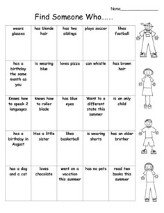 Spiele englischunterricht kennenlernen