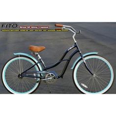 Fito Wood-Bottom Flat Mounting Basket Beach Cruiser Bikes Aluminum Alloy-Silver