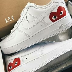 air force 1 comme des garcons coeur rouge air force 1 comme des garcons coeur rouge