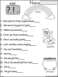 punctuation marks freebie firstgradefaculty com pinterest punctuations exercise
