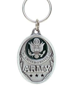 Pewter Key Ring novelty Red Wolf NEW