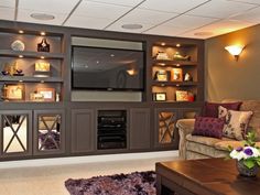 Basement Design Ideas love thus basement look! great wood treatment on tv wall. rrevere Basement Design Ideas love thus basement look! great wood treatment on tv wall. rrevere