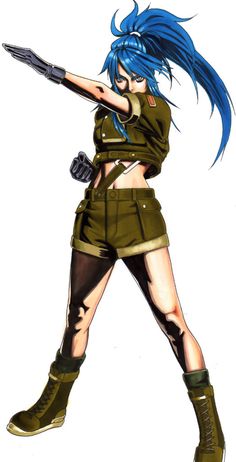 37 Leona Heidern Ideas King Of Fighters Fighter Fighting Games