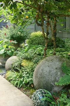 352 Best Garden Decor Images On Pinterest Backyard Ideas Can Use The Moss Paint Idea In My Gardening Al To Grow Concrete Nestled Shade Garden