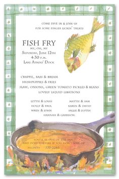 fishing invitation templates free