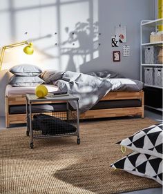 Bett Einzelbett 2m X 1m Mit 3 Schubladen Ikea Brekke Einzelbett Schubladen Ikea