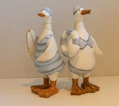 Seaside Fat Lady In Costume Shelf Sitter New Design Bathroom Bathroom Duck Ornament Bathing Costume Surfboard Lifering Seaside Beach