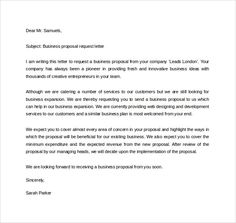 7 best business proposal letter images business proposal examples sample business proposal letters