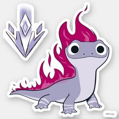 Download Bruni the Fire Spirit Salamander from Frozen 2 | Drawings