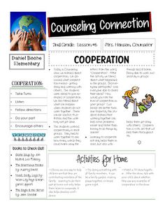 The Middle School Counselor School Counselor Middle And Template Free Newsletter Templates For School Counselors
