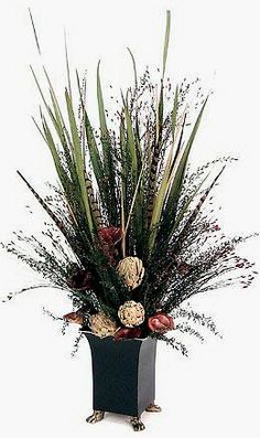 217 Best Dried Flower Arrangements Images On Pinterest In 2018 Dried Fl Arrangement Love The Feathers Flower Arrangements Artificial