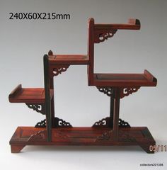 stand display shelf Ji-chi wood rosewood new China Miniature raise head table