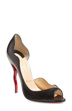 christian louboutin deepik open toe dorsay pump christian louboutin deepik open toe dorsay pump
